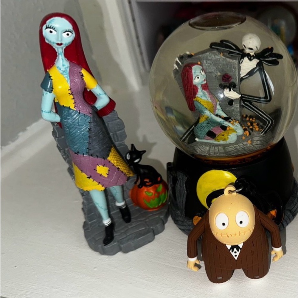 3pcs Disney The Nightmare Before Christmas Base in Black and Gray
